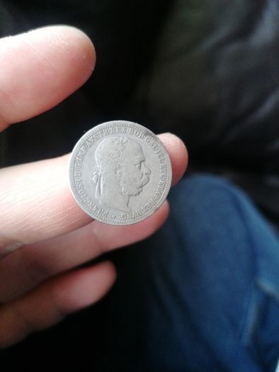 1894 Austria Silver One Corona Coin