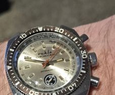 Vintage Ruhla Chronograph