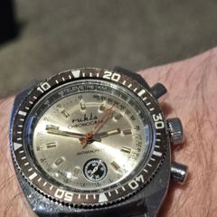 Vintage Ruhla Chronograph