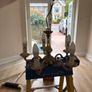 brass light fitting Image 2