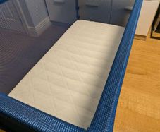 IKEA FLITIG Baby Cot / Toddler Bed with Mattress