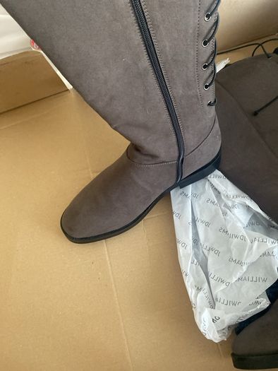 knee Boots Brown