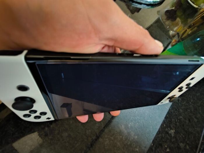 Nintendo Switch OLED White - MINT + Box + Case + 256GB + 2 Games + Warranty 2028