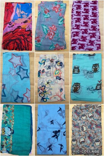 7000 Ladies Scarves - Wholesaler Liquidation Stock Clearance