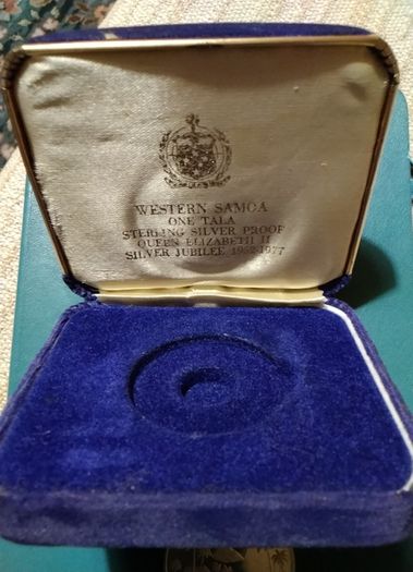 Western Samoa Silver  Proof Coin