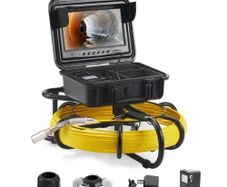 Sewer Camera Pipe Inspection Camera 22.9cm 720p Screen Pipe Camera 50.3m