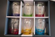 Newgrange Living Rainbow Coloured Base Tumblers Set of 6 Boxed