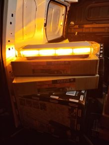 Snap-Mac Amber Beacon Light | Multiple Flash | 12V/24V | Waterproof | NEW