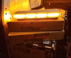 Snap-Mac Amber Beacon Light | Multiple Flash | 12V/24V | Waterproof | NEW