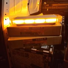 Snap-Mac Amber Beacon Light | Multiple Flash | 12V/24V | Waterproof | NEW