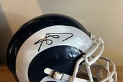Aaron Donald signed NFL LA Rams Full Size Helmet