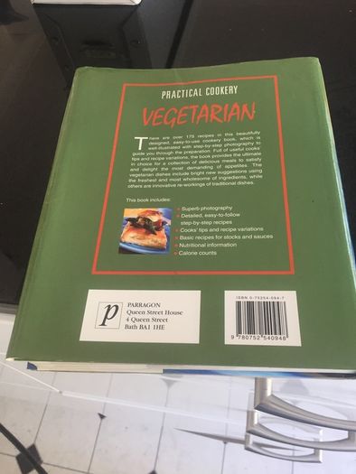 Practical vegetarian cookbook