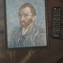 Van Gogh Portrait print framed Image 3