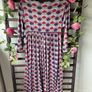 dress next floral grey print dress empire line size 10 Image 7