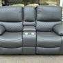 3+2 Rita Dark Grey Manual Recliner Sofa Set Image 6