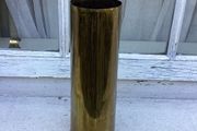 Brass Military shell case engraved 1916
