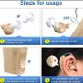 Hearing Aid For Elderly People, Rechargeable Hearing Aid With Noise Reduction, Digital Ear Hearing Aid With Volume Control Image 4
