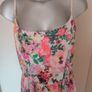 Evita floral strappy jumpsuit size UK12 EU40 postage included Image 2