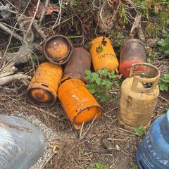 gas bottles