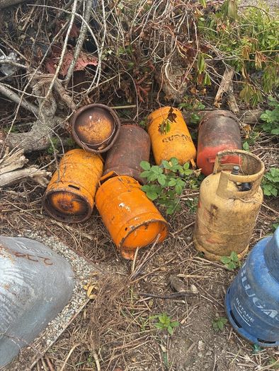 gas bottles