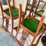 Pair of Vintage Hepplewhite-Style Carver Chairs Image 8