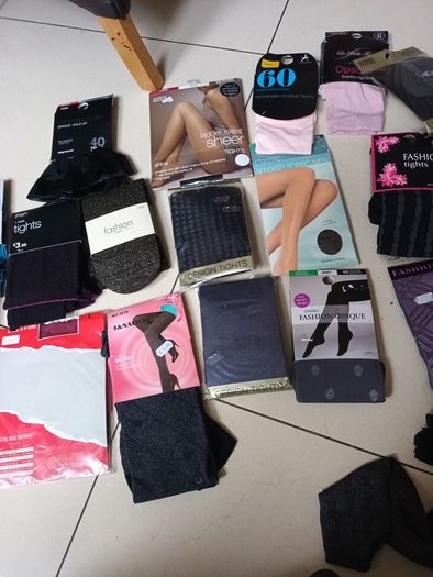 Selection  Of    Tights.  S - One -Size  Medium, Large  & Small.  B.N.W.T