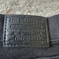 Womens black levis high rise bootcut jeans