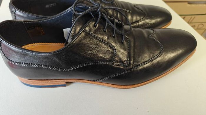 Designer Paul Smith Black Leather Oxford Men's Shoes