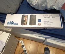 canvas wardrobe