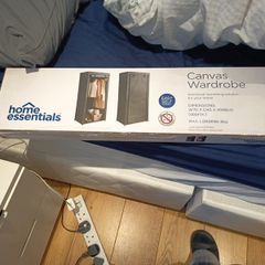 canvas wardrobe