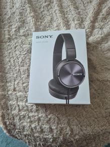 Sony MDR-ZX310 On-Ear Overhead Wired Headphones, Swivel Fold, 3.5mm Headphone Jack - Metallic Black