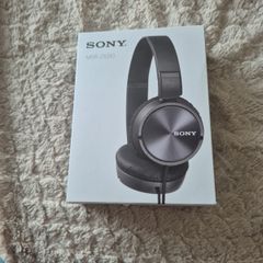 Sony MDR-ZX310 On-Ear Overhead Wired Headphones, Swivel Fold, 3.5mm Headphone Jack - Metallic Black
