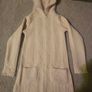 Designer Miss mona baby pink wooly girls dress age 7to 8 hoody Image 2