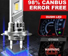Super Bright 2pcs H7 LED Headlight Bulbs for Auto Fog Lights High Bright High Low Beam