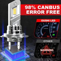 Super Bright 2pcs H7 LED Headlight Bulbs for Auto Fog Lights High Bright High Low Beam