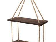 main image for ad BRAND NEW Floating Wall Hanging Shelves Wood Storage Rack Home Decor Plants Photos Decorations Display