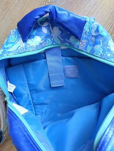 Smiggle blue mermaid backpack