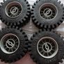 Lego Tractor Wheels 1981 Image 3