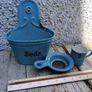 Blue enamel, toys, Danish, Glud and Marstrand, enamel ware Image 2