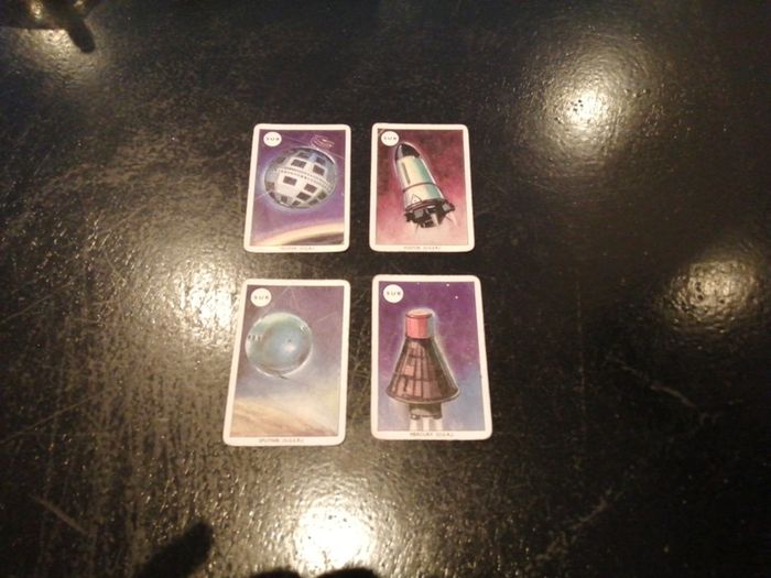 Vintage Astronaut Card Game