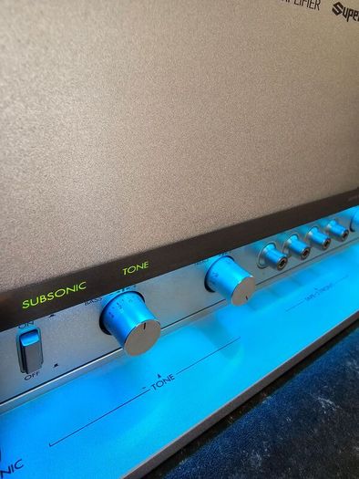 Jvc A-x9 Hi-end Power Amplifier New Capacitors Only One In Europe