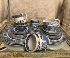 Vintage Willow ceramics