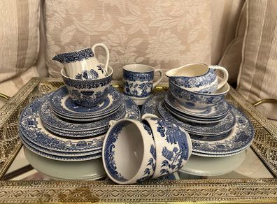 Vintage Willow ceramics