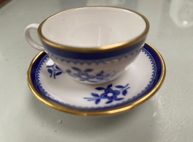 Minature Copeland Spode cup and saucer