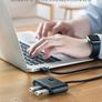 Ugreen 20291 4 In 1 Usb 3.0 Hub (1m) Black Image 4