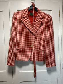 vintage houndstooth coat
