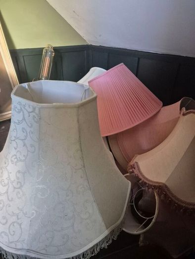 Selection of 20 lampshades