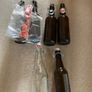 Amber Swing Top Bottles Image 3