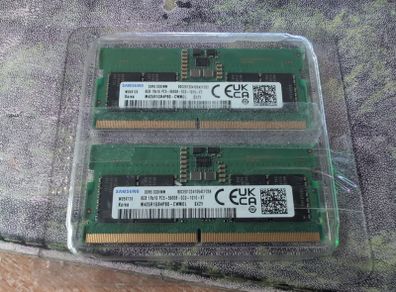 Samsung 16gb (2 X 8gb) Ddr5 Sodimms