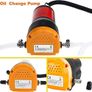 12V 60W Oil Change Pump Extractor Diesel Fluid Scavenge Suction Fuel Transfer Pump with Tubes for Boat, Tubes, Truck, RV, ATV Image 7
